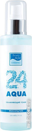 Beauty Style Тоник для лица Аква 24 увлажняющий (200 мл)