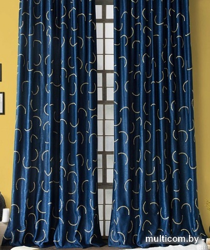 Комплект штор Pasionaria Джим 290x230 (2 шт, синий)