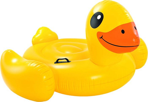 Надувной плот Intex Yellow Duck Ride-On 57556