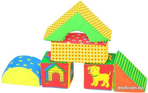 Кубики Мякиши Домики 054