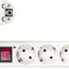 Сетевой фильтр Buro 5 розеток, белый, 3 м [500SH-3-W]