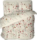 Постельное белье Блакiтны лён Макау колер 50х70 4902 651001 Евро