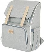 Рюкзак для мамы Nuovita Capcap Rotta (светло-серый)