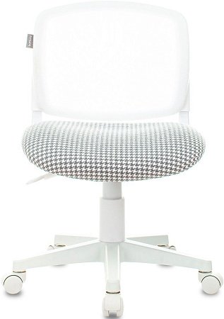 Компьютерное кресло Бюрократ CH-W296NX (белый TW-15 гусиная лапка Morris-1)