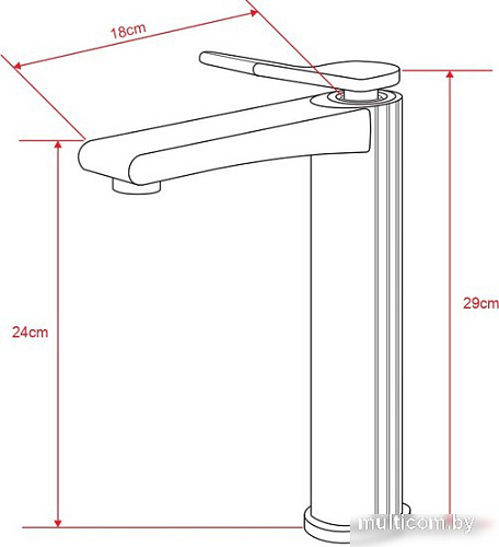 Смеситель Ekko E1107-21