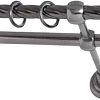 Lm Decor Цилиндр (антрацит, витая, 1.6м 16мм, 2 ряда)
