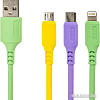 Кабель Sonnen USB Type-A - miroUSB/USB-Type-C/Lightning 513562