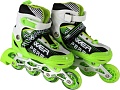 Роликовые коньки Cosmoride Aqua (р. 35-38, белый/зеленый)