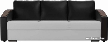 Диван Лига диванов Монако slide 102018 (белый/черный)
