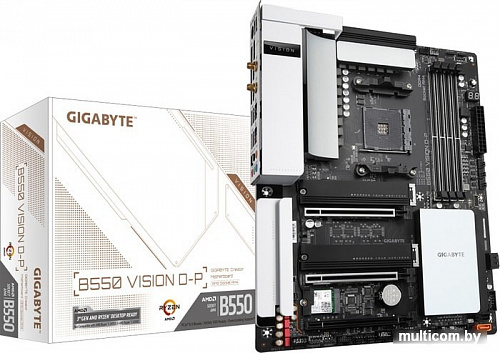 Материнская плата Gigabyte B550 Vision D-P (rev. 1.0)
