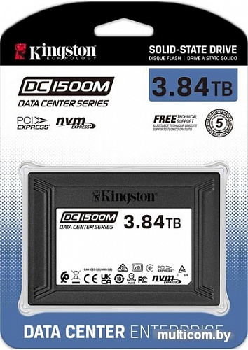 SSD Kingston DC1500M 3.84TB SEDC1500M/3840G