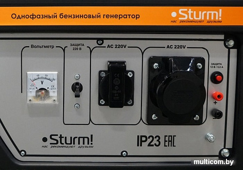 Бензиновый генератор Sturm PG8780NE