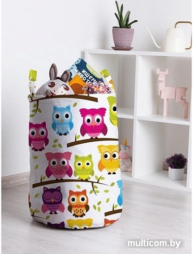 Корзина JoyArty Совиное представление toba_10816