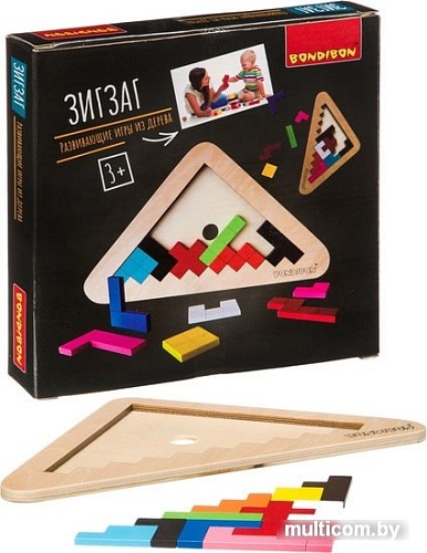 Развивающая игра Bondibon Зигзаг ВВ4182