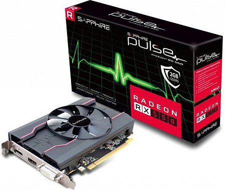 Видеокарта Sapphire Pulse Radeon RX 550 2GB GDDR5 [11268-03]