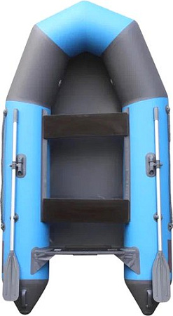 Моторно-гребная лодка Leader Boats Тайга 270-М (серо-синий)
