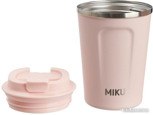 Термокружка Miku 380мл (розовый)