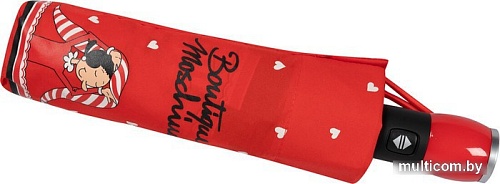 Складной зонт Moschino 7961-OCC Olivia Scarves Red