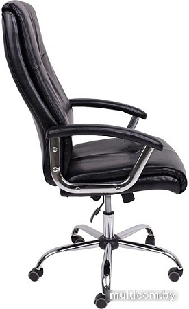 Кресло AksHome Marsel Chrome Eco (черный бриллиант)