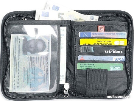 Кошелек Tatonka Travel Zip RFID M (черный)