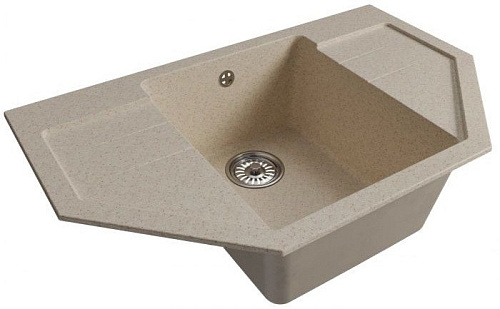 Кухонная мойка Mixline ML-GM24 552055 (бежевый)