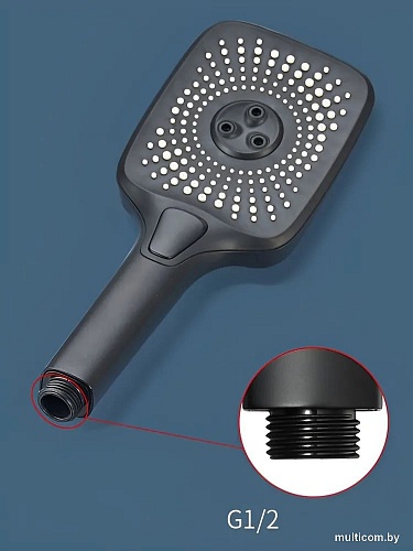 Душевая лейка Diadonna D10-19040BL