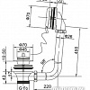 Сифон BelBagno BB-OVF-02-BRN