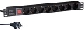 Блок розеток ExeGate ServerPro PDU-19H804 Al-8S-EU2.5CU-SW