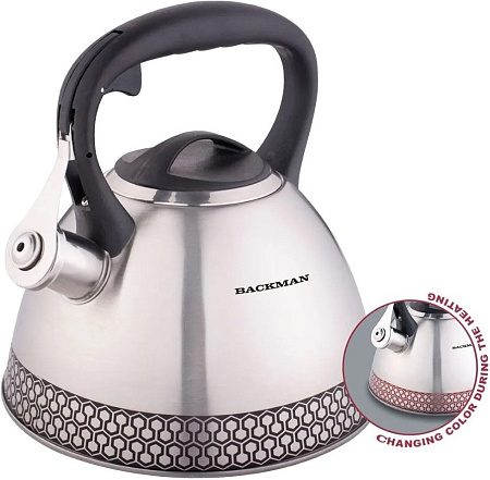 Чайник со свистком Backman BM-0708