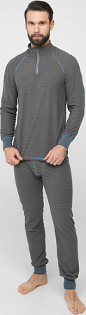 Костюм Huntsman Thermoline ZIP 46-48 (фактурный флис, серый)