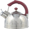 Чайник со свистком Maestro MR-1310 (бордовый)