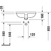 Умывальник Duravit Starck 3 53x40 (0305490000)