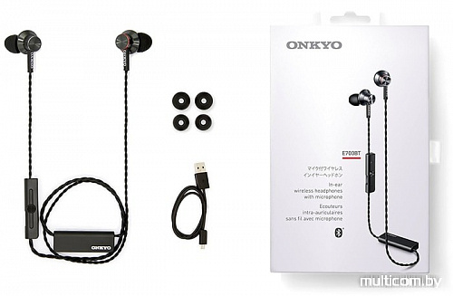 Наушники с микрофоном Onkyo E700BT (черный)