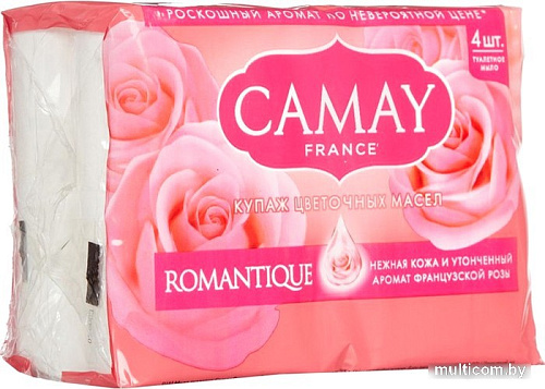 Camay Набор мыла Романтик (4x75 г)