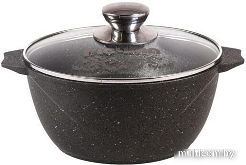 Кастрюля Мечта Гранит 44701 (темно-серый)