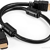 Кабель ExeGate EX-CC-HDMI2-0.5F HDMI - HDMI (0.5 м, черный)