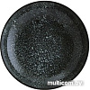 Тарелка глубокая Bonna Cosmos Black Bloom COSBLBLM25CK