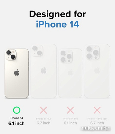 Чехол для телефона Ringke Fusion Magnetic iPhone 14 Matte Clear