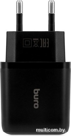 Сетевое зарядное Buro BUWH1 (черный)