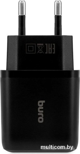 Сетевое зарядное Buro BUWH1 (черный)