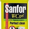 Средство для унитаза Sanfor Лимонная свежесть WC гель 1 л