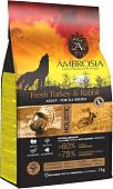 Сухой корм для собак Ambrosia Adult All Breeds Fresh Turkey & Rabbit (для всех пород с индейкой и кроликом) 2 кг