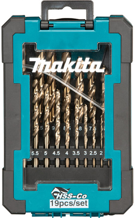 Набор сверл Makita D-67561 (19шт)