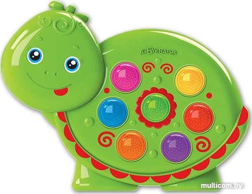 Интерактивная игрушка Азбукварик Веселушки. Черепашка 4680019282671