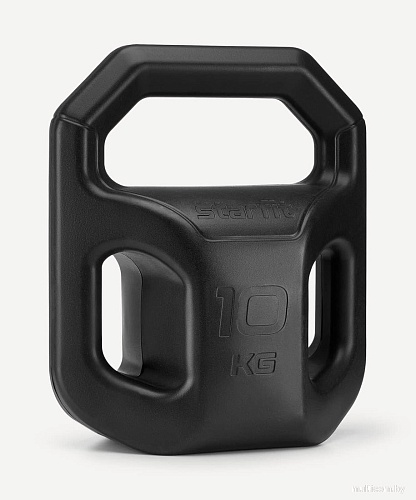 Диск Starfit DB-505 10 кг (черный)