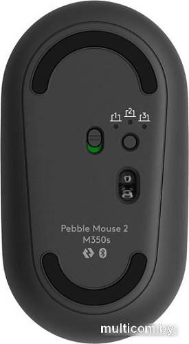 Мышь Logitech M350S Pebble 2 (графит)