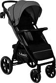 Коляска прогулочная «книга» Bubago Model Cross City BG 155-5 (темно-серый)