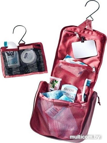 Косметичка Deuter Wash Center II 3900520 5528 (cranberry/maron)