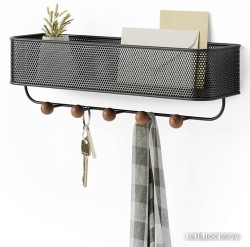 Вешалка для одежды Umbra Estique 1004245-048 (черный-орех)