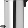 Brabantia Pedal Bin NewIcon с корзиной 12 л (стальной полированный)